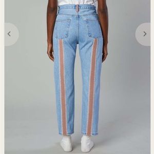Still Here dusty pink Tate jeans